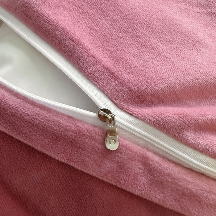 91家纺网 家纺一手货源 找家纺 爱彼家纺 2026新款简约水晶绒四件套羽毛-系列三 羽毛-浅豆沙