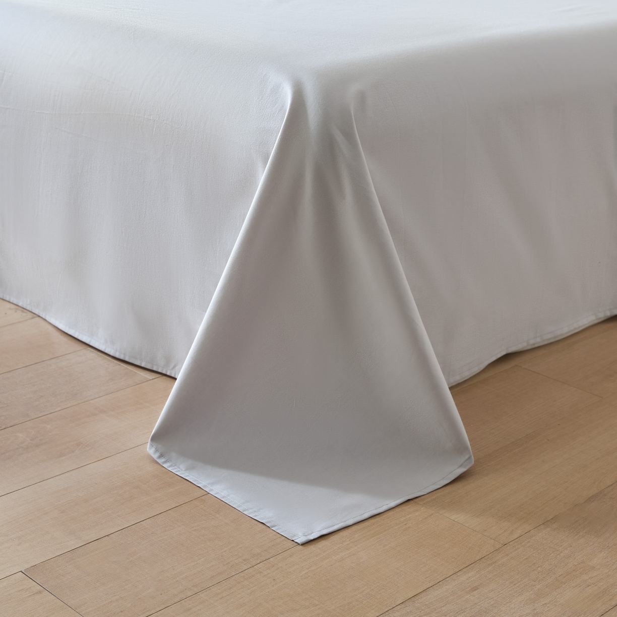 91家纺网 家纺一手货源 找家纺 （总）泽西家纺+V17798841158发大图 2026新品A类全棉13376简约纯色双拼全棉四件套单被套枕套三件套