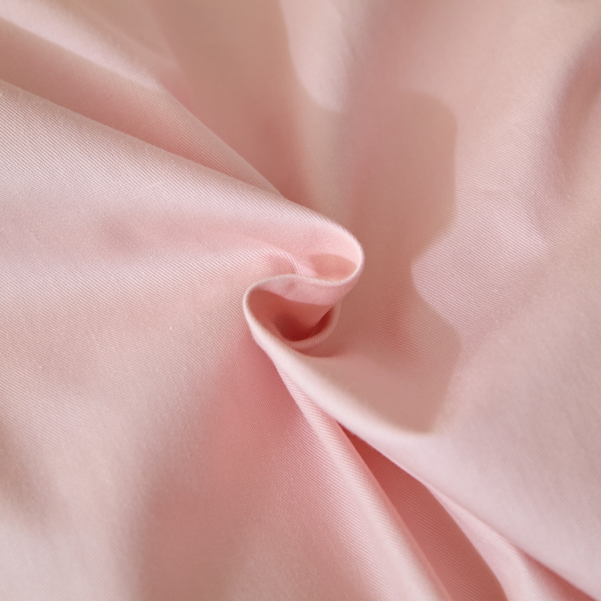 91家纺网 家纺一手货源 找家纺 泽西家纺+V17798841158发大图 2026新品A类全棉13376简约纯色双拼全棉四件套单被套枕套三件套 浅喜粉