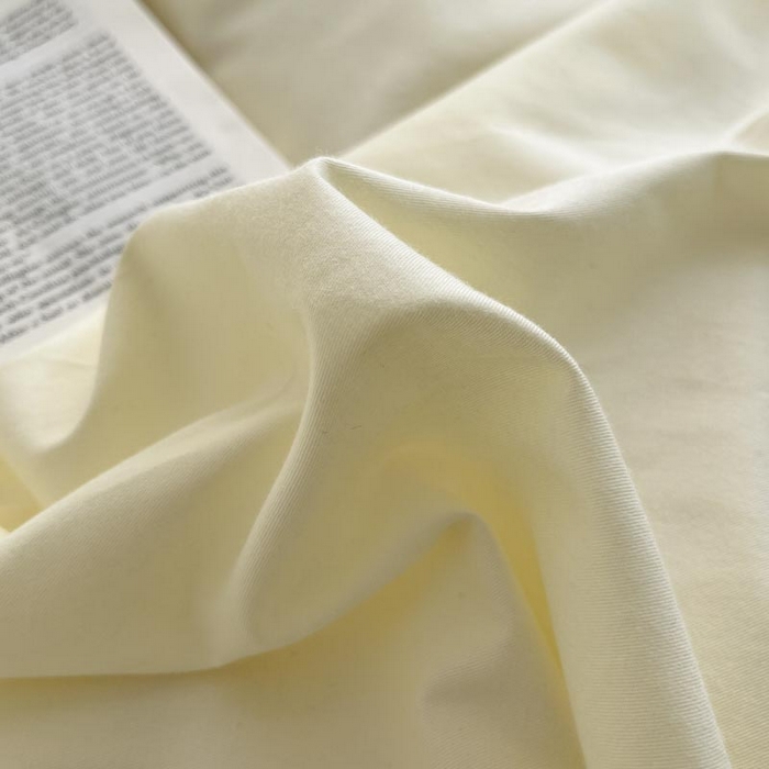 91家纺网 家纺一手货源 找家纺 泽西家纺+V17798841158发大图 2026新品A类全棉13376简约纯色双拼全棉四件套单被套枕套三件套 杏黄+橄榄绿