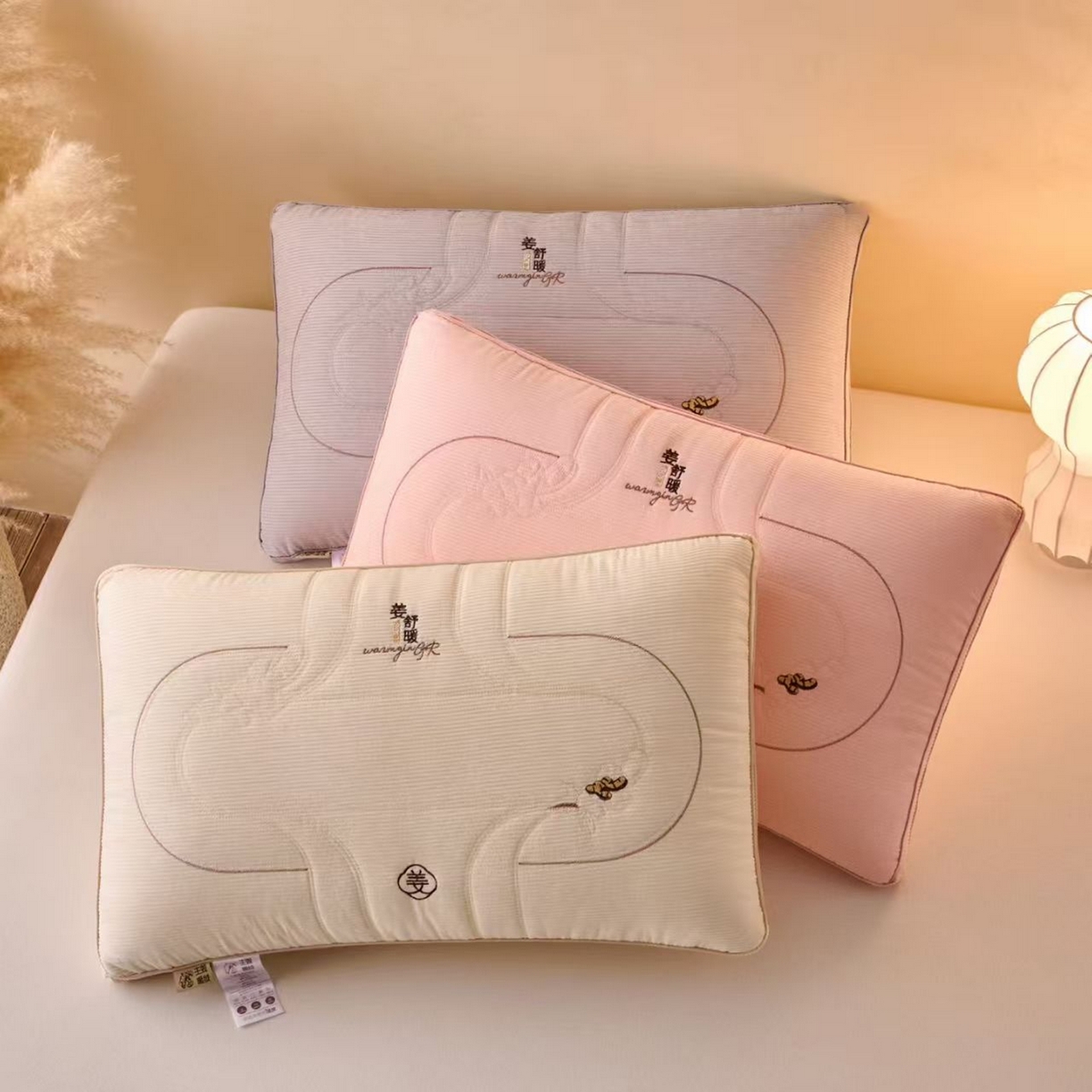 91家纺网 家纺一手货源 找家纺 剑桥枕业全新枕芯系列大米护肤单人助眠护颈 灰色48*74cm