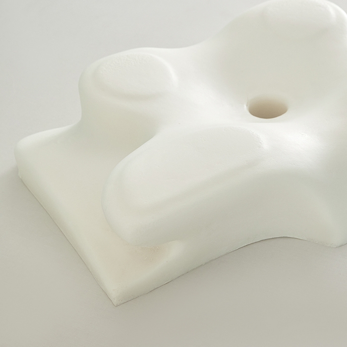 91家纺网 家纺一手货源 找家纺 纳斯顿家纺 2025新款牛奶绒蝶形枕 枕头枕芯 深灰