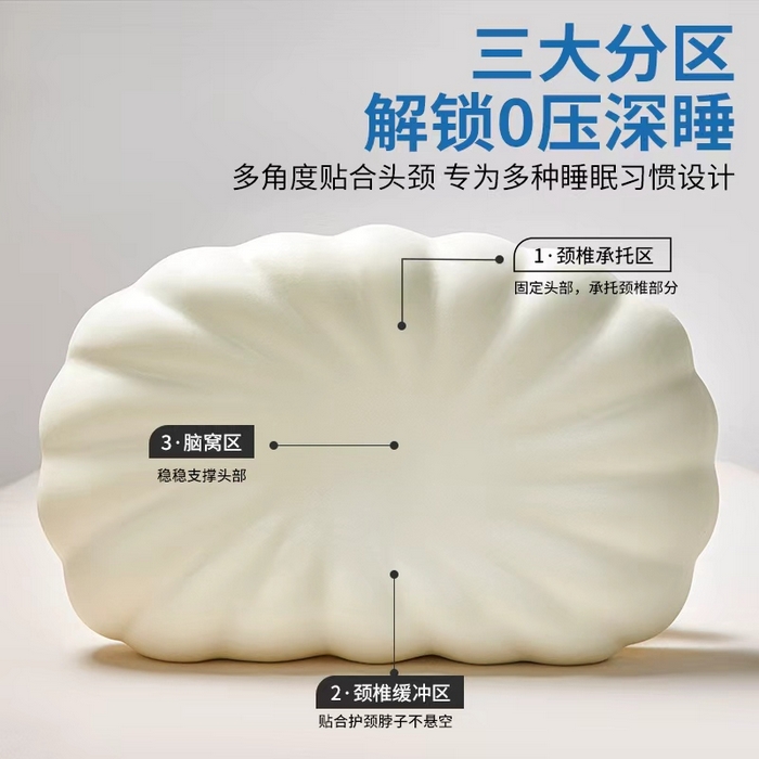 91家纺网 家纺一手货源 找家纺 （总）纳斯顿家纺 2025新款贝壳生物基枕 枕头枕芯