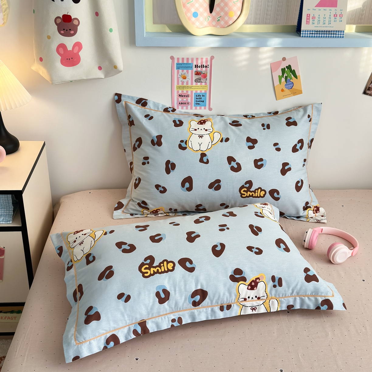 91家纺网 家纺一手货源 找家纺 （总）乐童家纺 2026新款全棉网红直播爆款吊边一字绣工艺款四件套