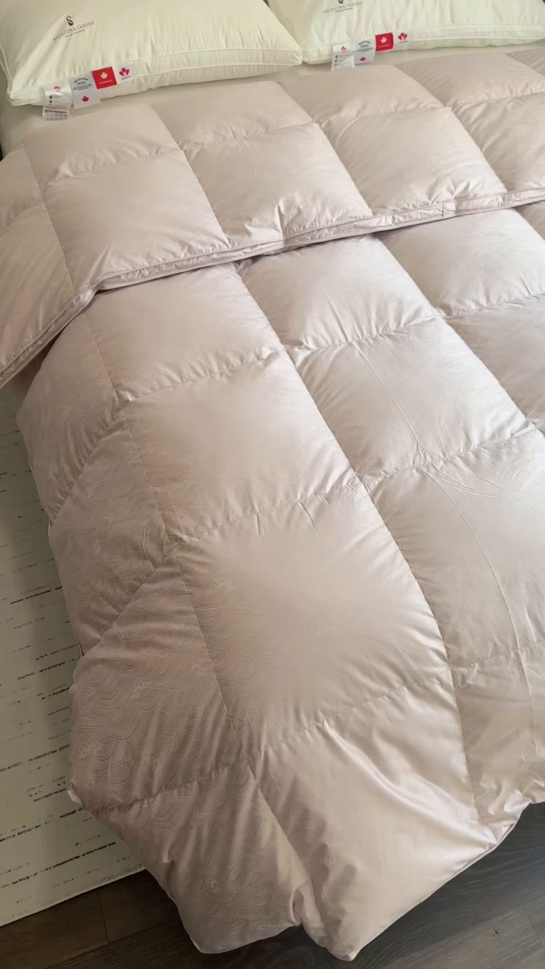 91家纺网 家纺一手货源 找家纺 御眠纺 2026新款高精密单层羽绒被壳 浪潮豆沙