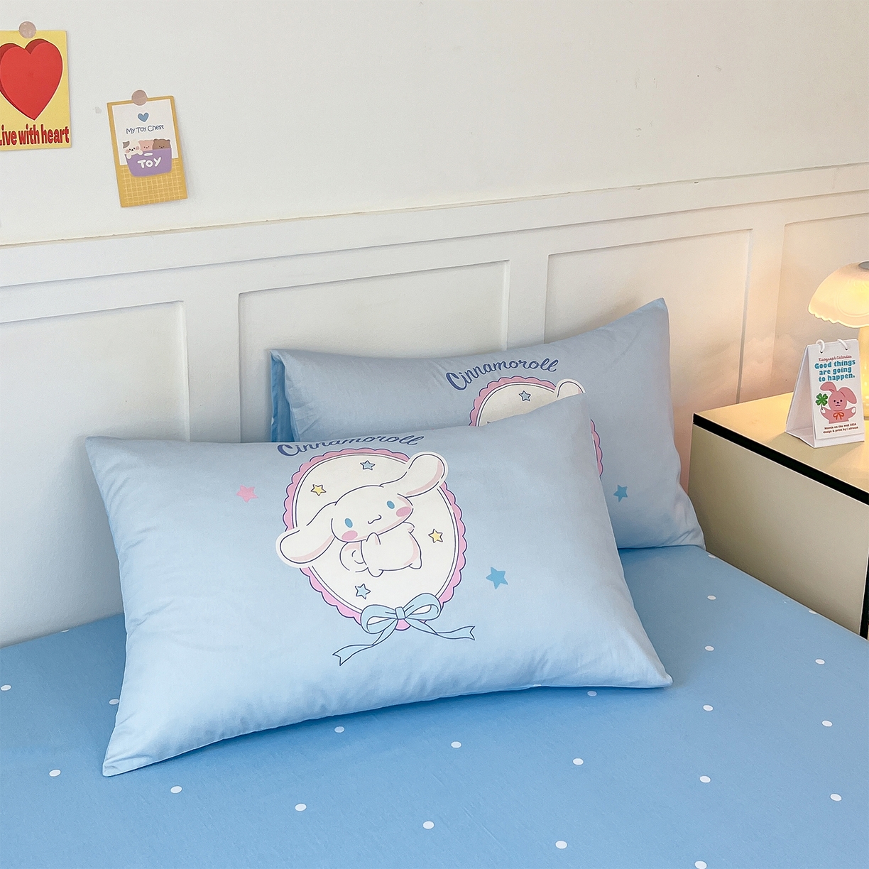 91家纺网 家纺一手货源 找家纺 （总）玉元坊 2025新款正版授权三丽鸥系列全棉纯棉三四件套 基础款