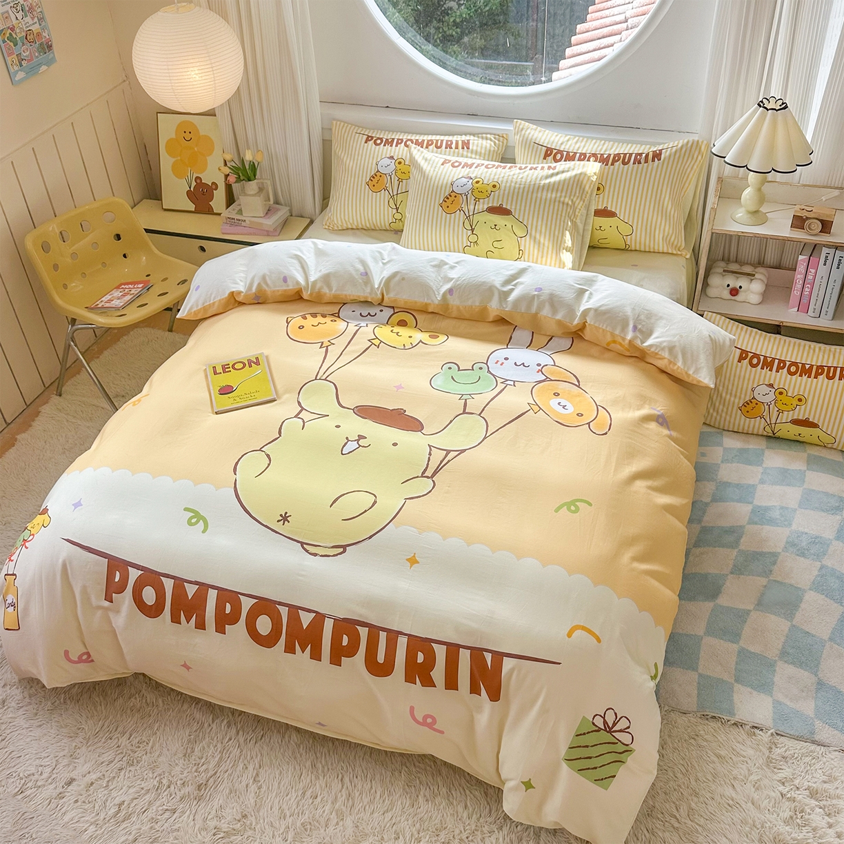 91家纺网 家纺一手货源 找家纺 （总）玉元坊 2025新款正版授权三丽鸥系列全棉纯棉三四件套 基础款