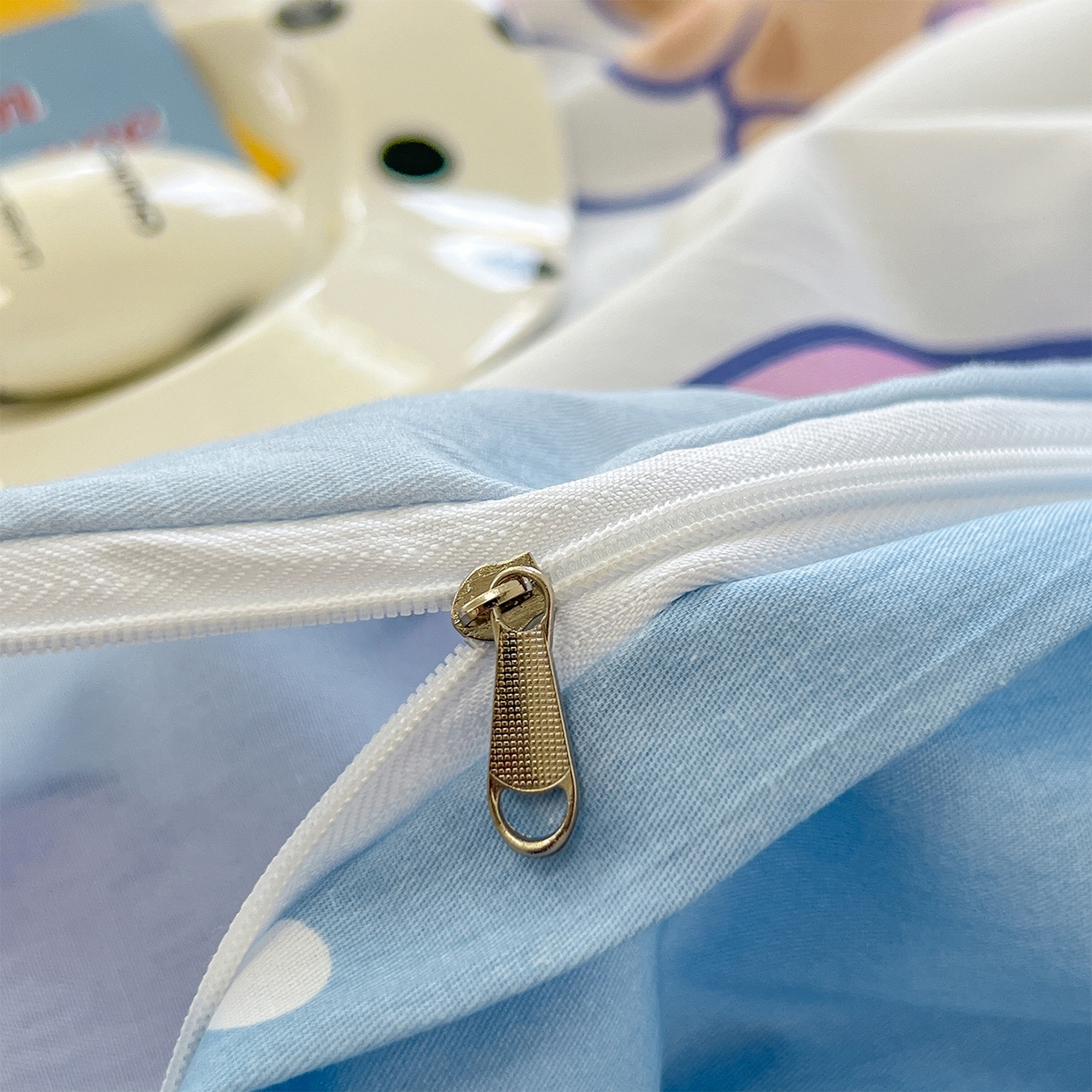 91家纺网 家纺一手货源 找家纺 玉元坊 2025新款正版授权三丽鸥系列全棉纯棉三四件套 基础款 大耳兔-基础款