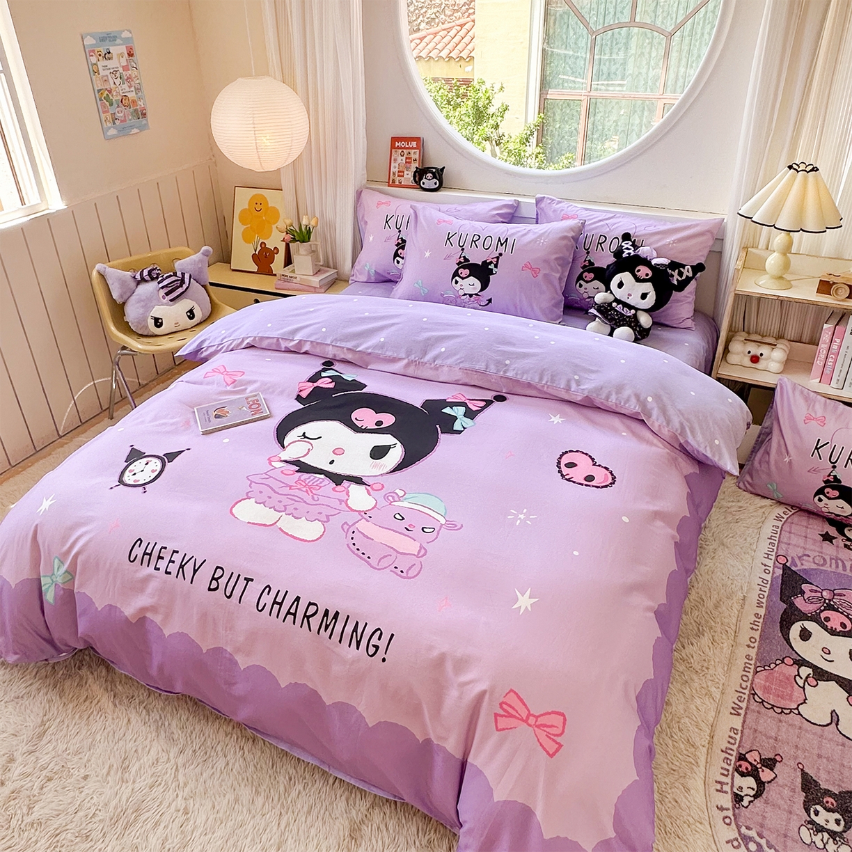 91家纺网 家纺一手货源 找家纺 （总）玉元坊 2025新款正版授权三丽鸥系列全棉纯棉三四件套 基础款