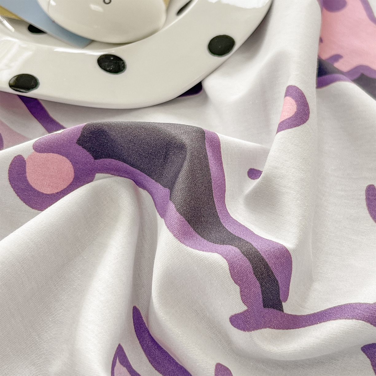 91家纺网 家纺一手货源 找家纺 玉元坊 2025新款正版授权三丽鸥系列全棉纯棉三四件套 基础款 糖果-基础款