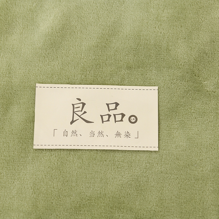 91家纺网 家纺一手货源 找家纺 恋绒家纺 2025新款三层牛奶绒夹棉毛毯复合盖毯直播外贸毯子 抹茶绿