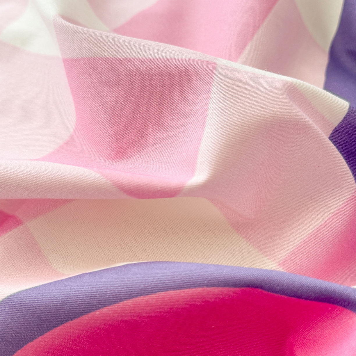 91家纺网 家纺一手货源 找家纺 玉元坊 2025新款正版授权三丽鸥系列全棉纯棉三四件套 基础款 格子库洛米-基础款