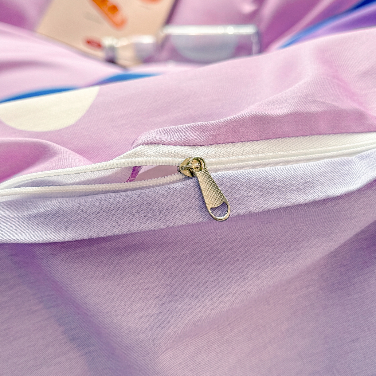 91家纺网 家纺一手货源 找家纺 玉元坊 2025新款正版授权三丽鸥系列全棉纯棉三四件套 基础款 蓝莓库洛米-基础款