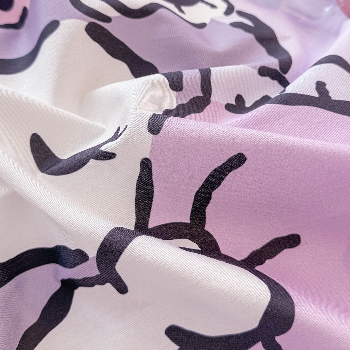 91家纺网 家纺一手货源 找家纺 玉元坊 2025新款正版授权三丽鸥系列全棉纯棉三四件套 基础款 晚安库洛米-基础款