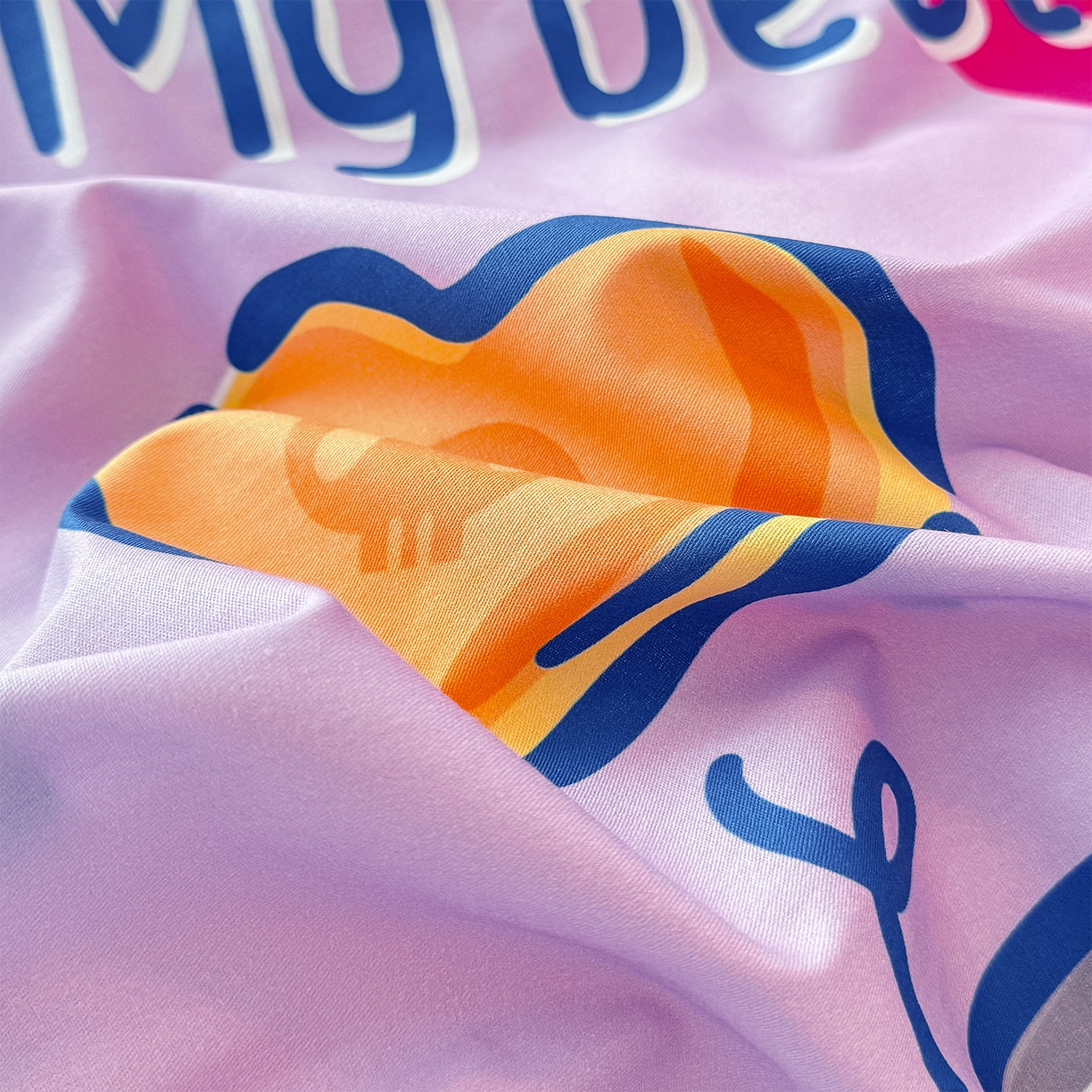 91家纺网 家纺一手货源 找家纺 玉元坊 2025新款正版授权三丽鸥系列全棉纯棉三四件套 基础款 蓝莓库洛米-基础款