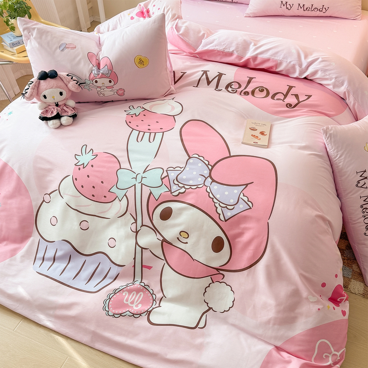 91家纺网 家纺一手货源 找家纺 （总）玉元坊 2025新款正版授权三丽鸥系列全棉纯棉三四件套 基础款