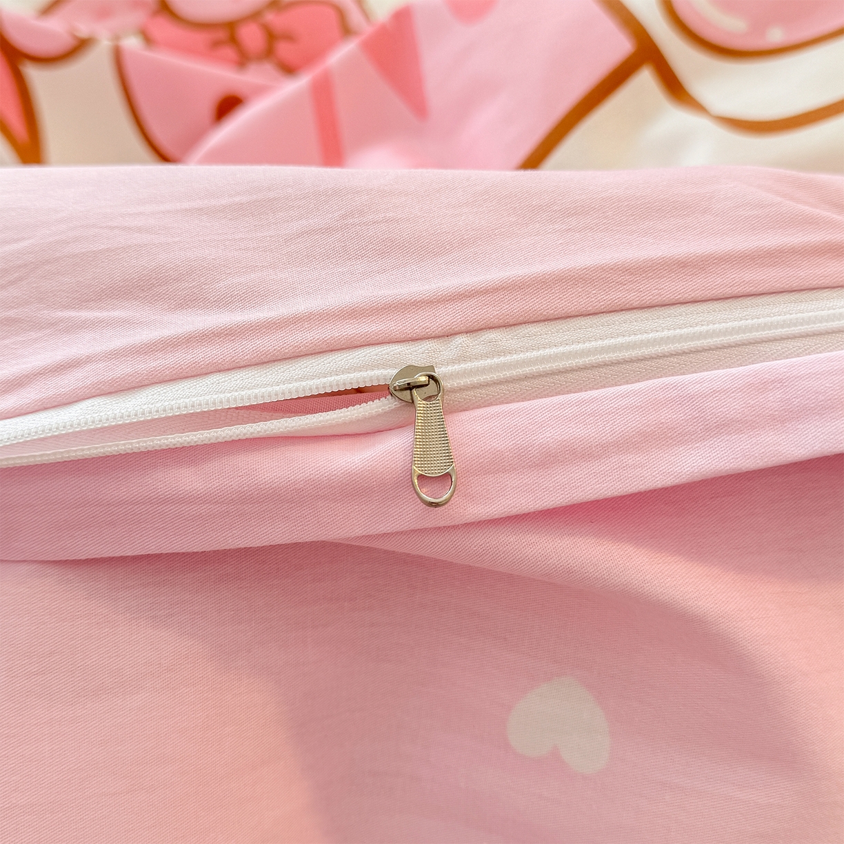 91家纺网 家纺一手货源 找家纺 玉元坊 2025新款正版授权三丽鸥系列全棉纯棉三四件套 基础款 糖果美乐蒂-基础款