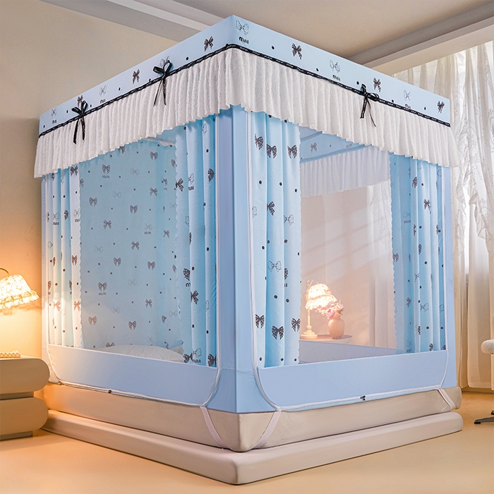 91家纺网 家纺一手货源 找家纺 （总）锦逸家居 2026新款遮光坐床蚊帐