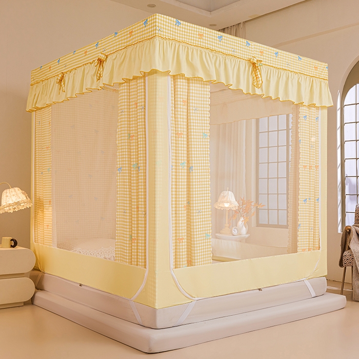 91家纺网 家纺一手货源 找家纺 （总）锦逸家居 2026新款遮光坐床蚊帐