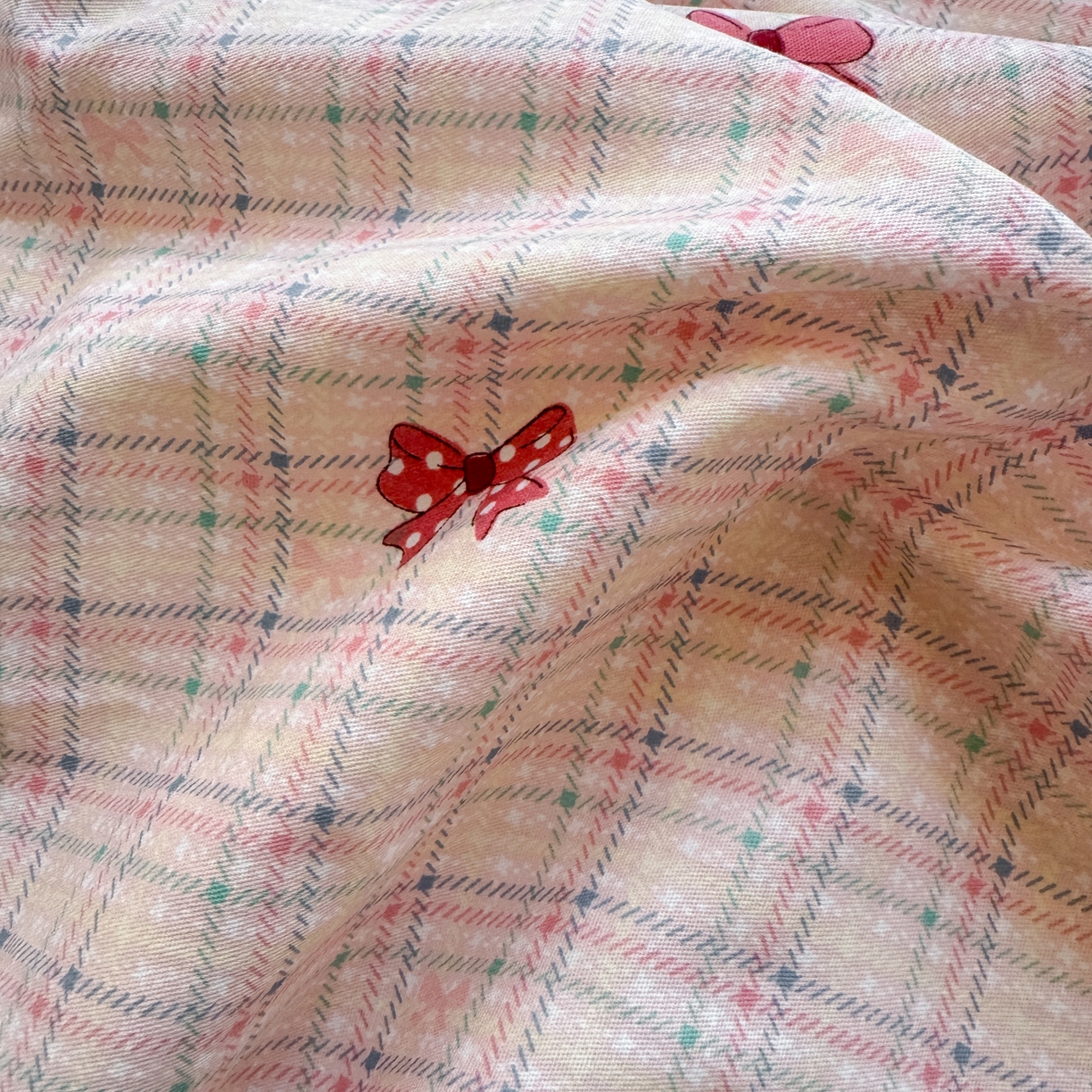 91家纺网 家纺一手货源 找家纺 乐童家纺 2026新款全棉纯棉拼接花边小清新工艺款四件套 梦境手账