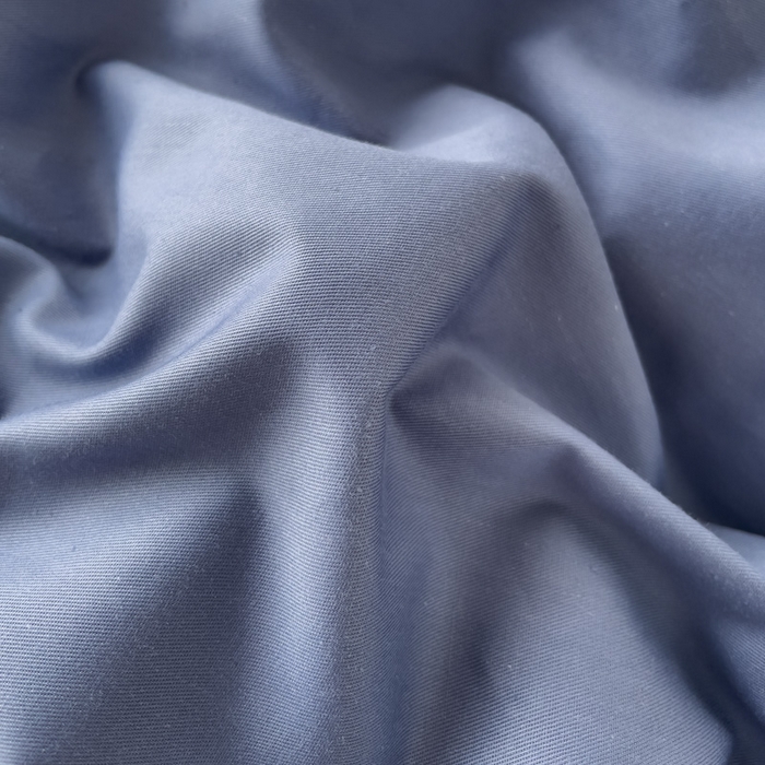 91家纺网 家纺一手货源 找家纺 锦彩家居 2026新款40支正宗13372双拼纯色全棉四件套酒店宾馆民宿学生三件套（可定制）标准号的床单是圆角吊边；小号和加大的床单都是直角 宾利蓝