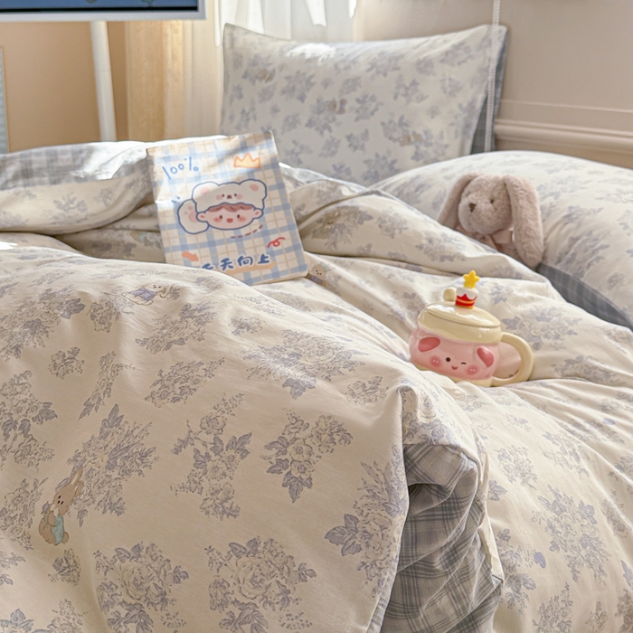 91家纺网 家纺一手货源 找家纺 典曼家纺 2026新款全棉印花四件套-系列二 秘境