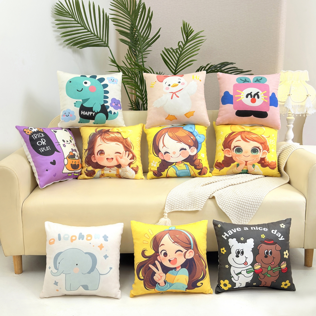 91家纺网 家纺一手货源 找家纺 （总）晟利凯枕芯 2026新款卡通萌趣抱枕枕头枕芯