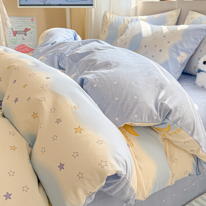 典曼家纺 2026新款全棉印花四件套-系列二 星辰入梦
