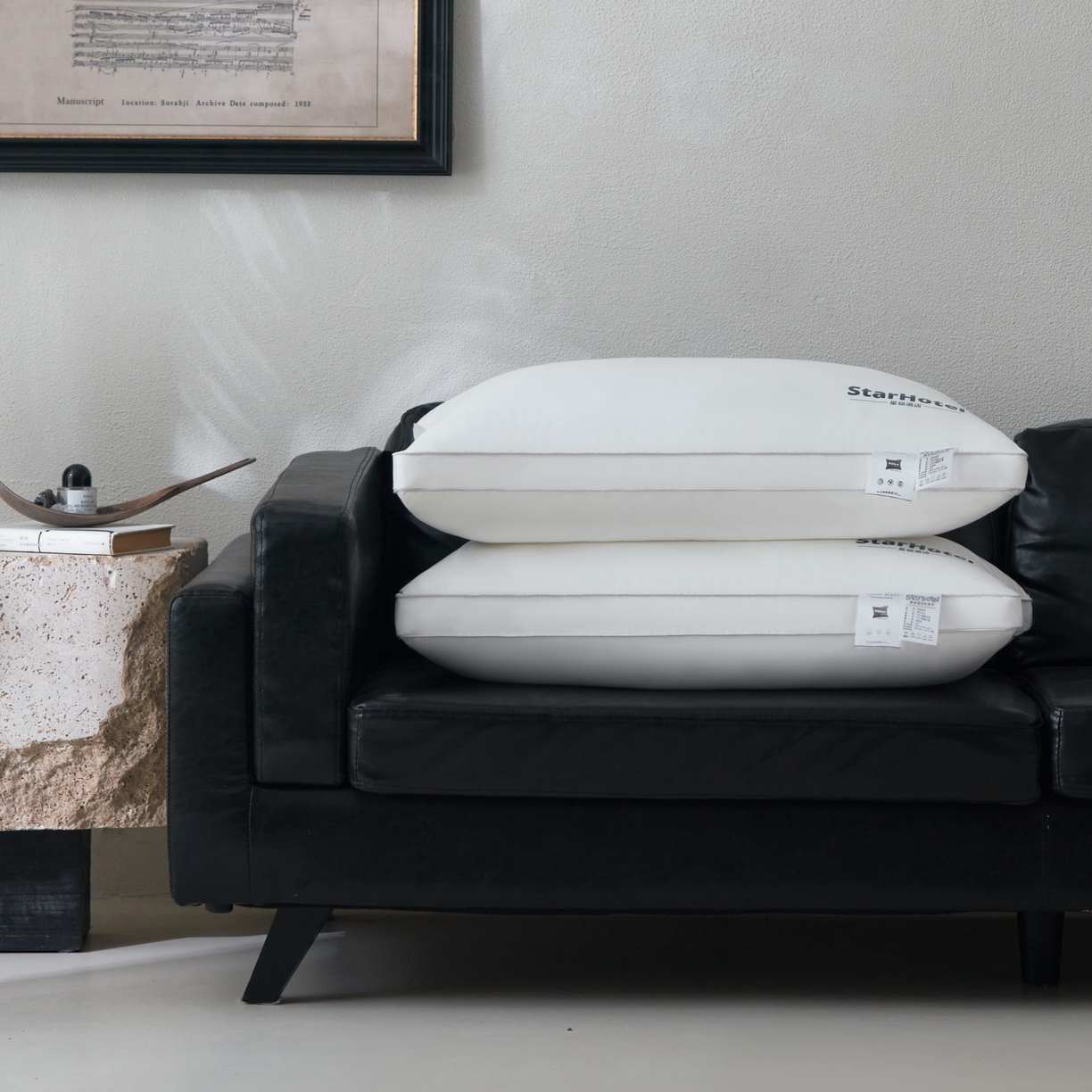 91家纺网 家纺一手货源 找家纺 （总）质先生枕皮 2026新款星级酒店枕枕皮