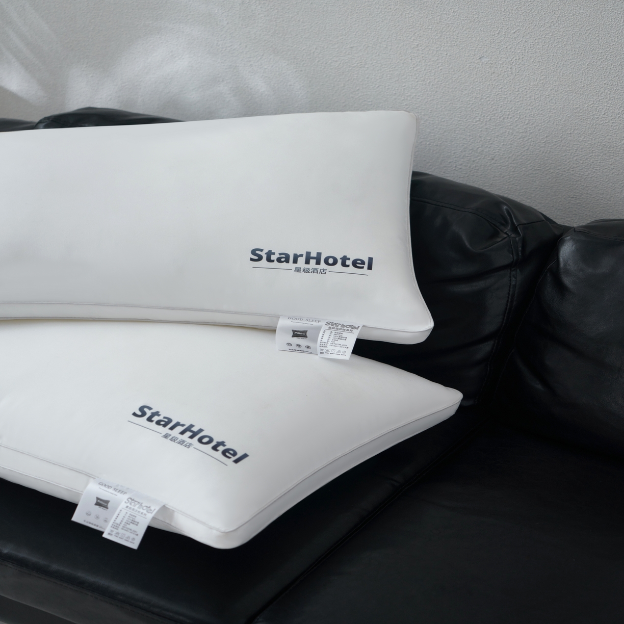 91家纺网 家纺一手货源 找家纺 （总）质先生枕皮 2026新款星级酒店枕枕皮