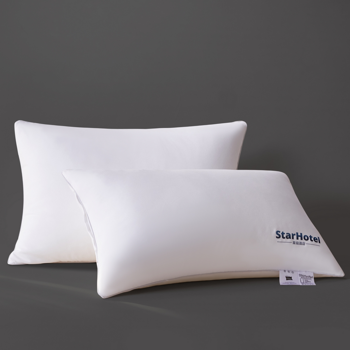 质先生枕皮 2026新款星级酒店枕枕皮 星级酒店单边