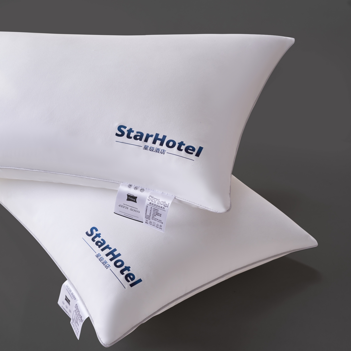 91家纺网 家纺一手货源 找家纺 质先生枕皮 2026新款星级酒店枕枕皮 星级酒店单边