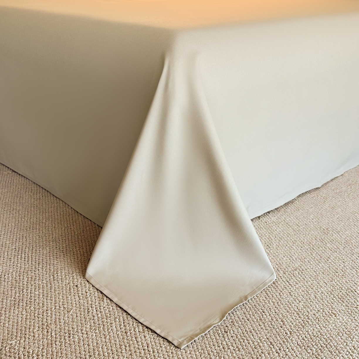 91家纺网 家纺一手货源 找家纺 麦空家居 2026新款提花大拼角贴布水洗棉四件套 宾利蓝