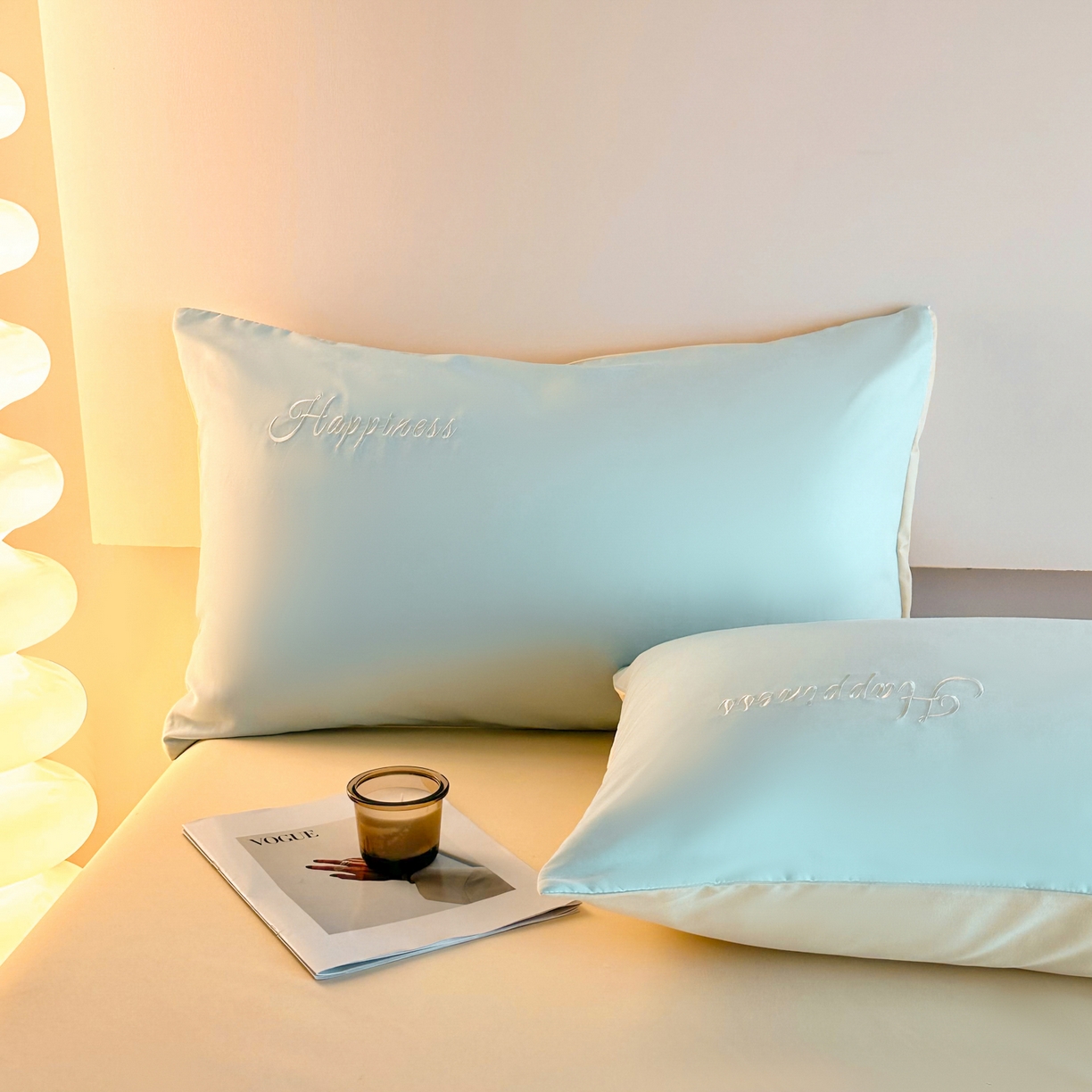 91家纺网 家纺一手货源 找家纺 麦空家居 2026新款提花大拼角贴布水洗棉四件套 梵星兰