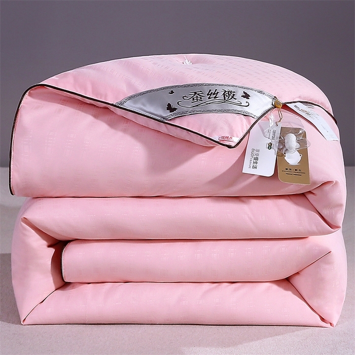 91家纺网 家纺一手货源 找家纺 （总）2025新款小提花被冬被春秋被子冬季被芯拉链款双胎被子母被