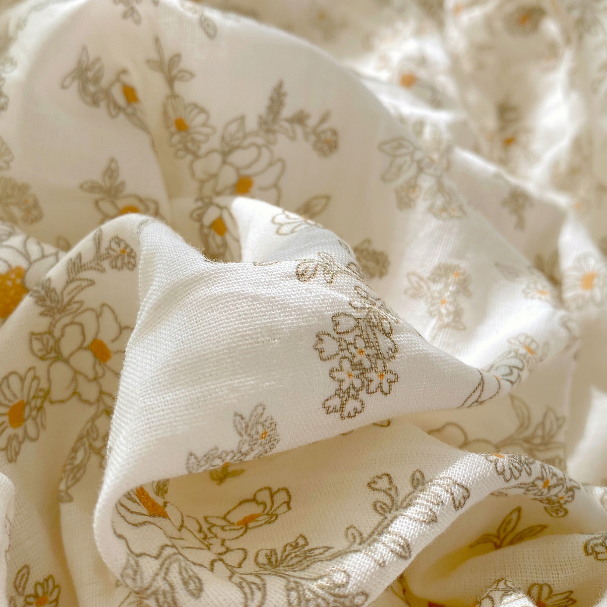 91家纺网 家纺一手货源 找家纺 春皖家纺 2026新款A类全棉有氧双层纱印花四件套单品系列-单被套 花织