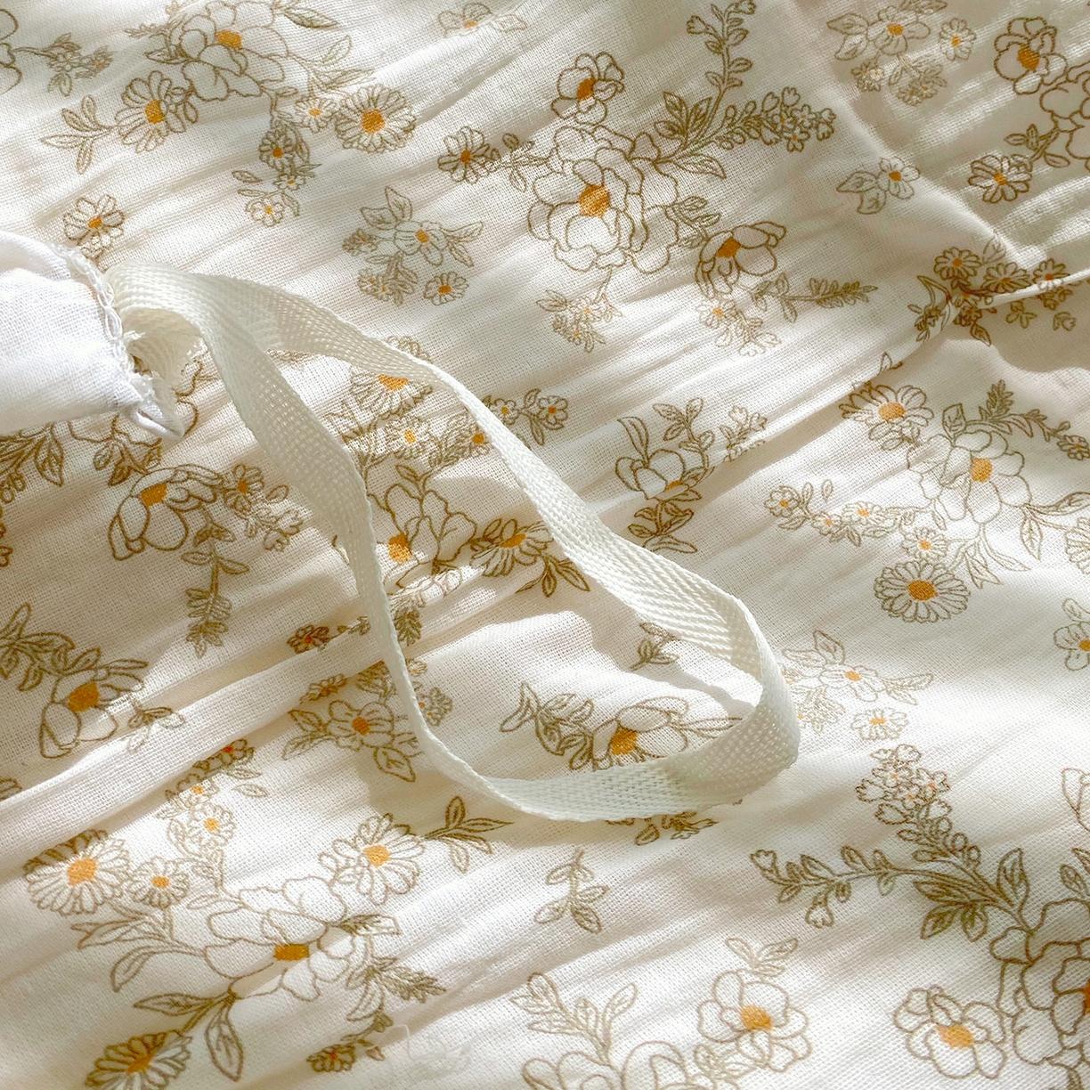 91家纺网 家纺一手货源 找家纺 春皖家纺 2026新款A类全棉有氧双层纱印花四件套单品系列-单被套 花织