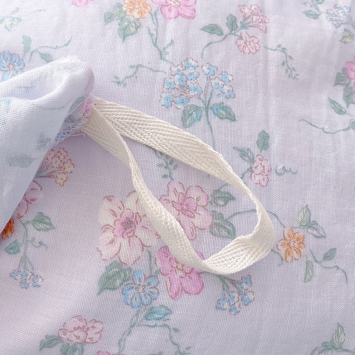 91家纺网 家纺一手货源 找家纺 春皖家纺 2026新款A类全棉有氧双层纱印花四件套单品系列-单被套 雾色里德