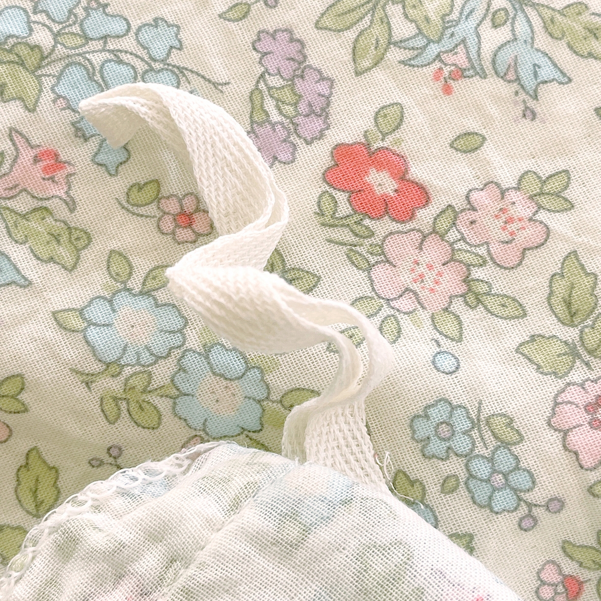 91家纺网 家纺一手货源 找家纺 春皖家纺 2026新款A类全棉有氧双层纱印花四件套单品系列-单被套 花町