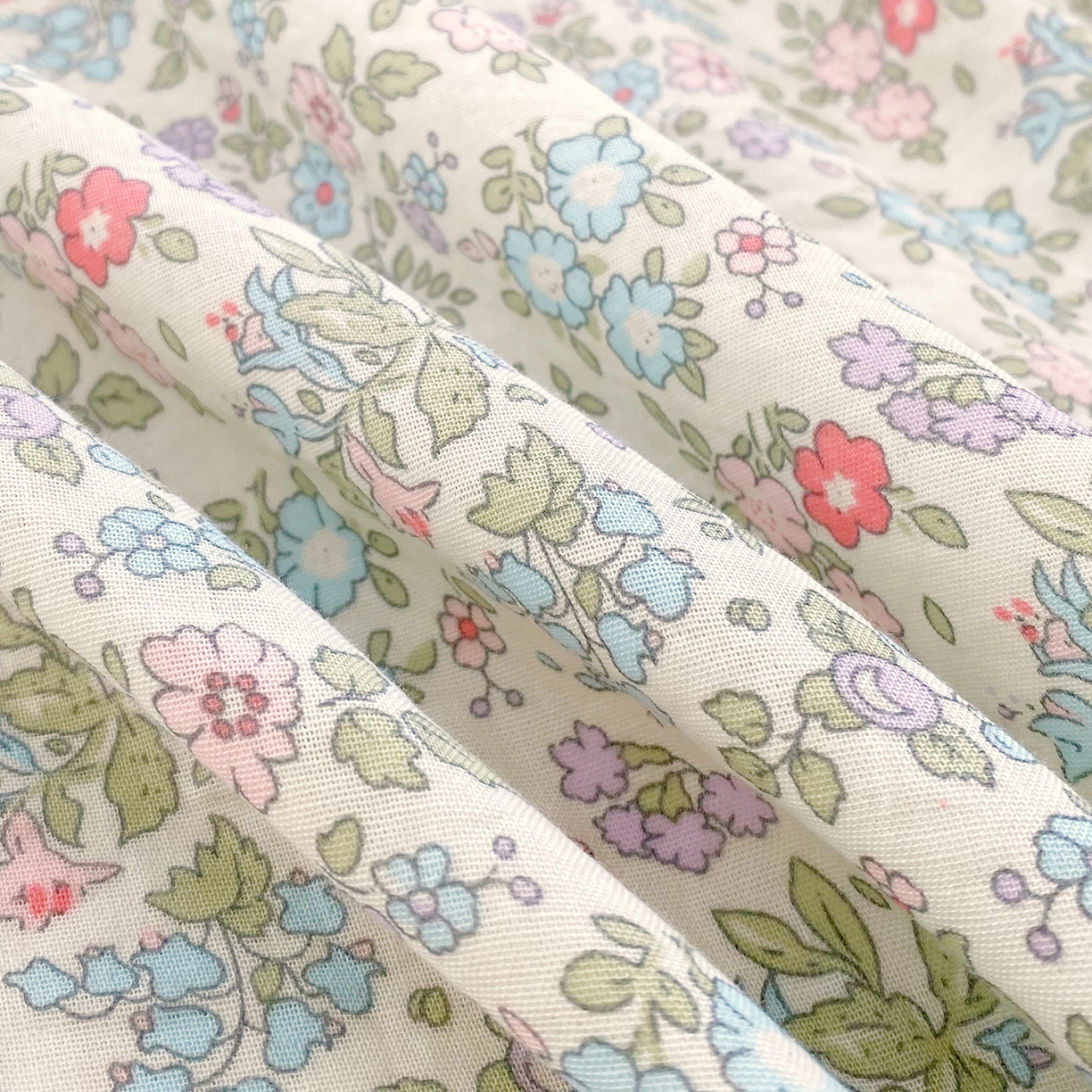 91家纺网 家纺一手货源 找家纺 春皖家纺 2026新款A类全棉有氧双层纱印花四件套单品系列-单床单 花町