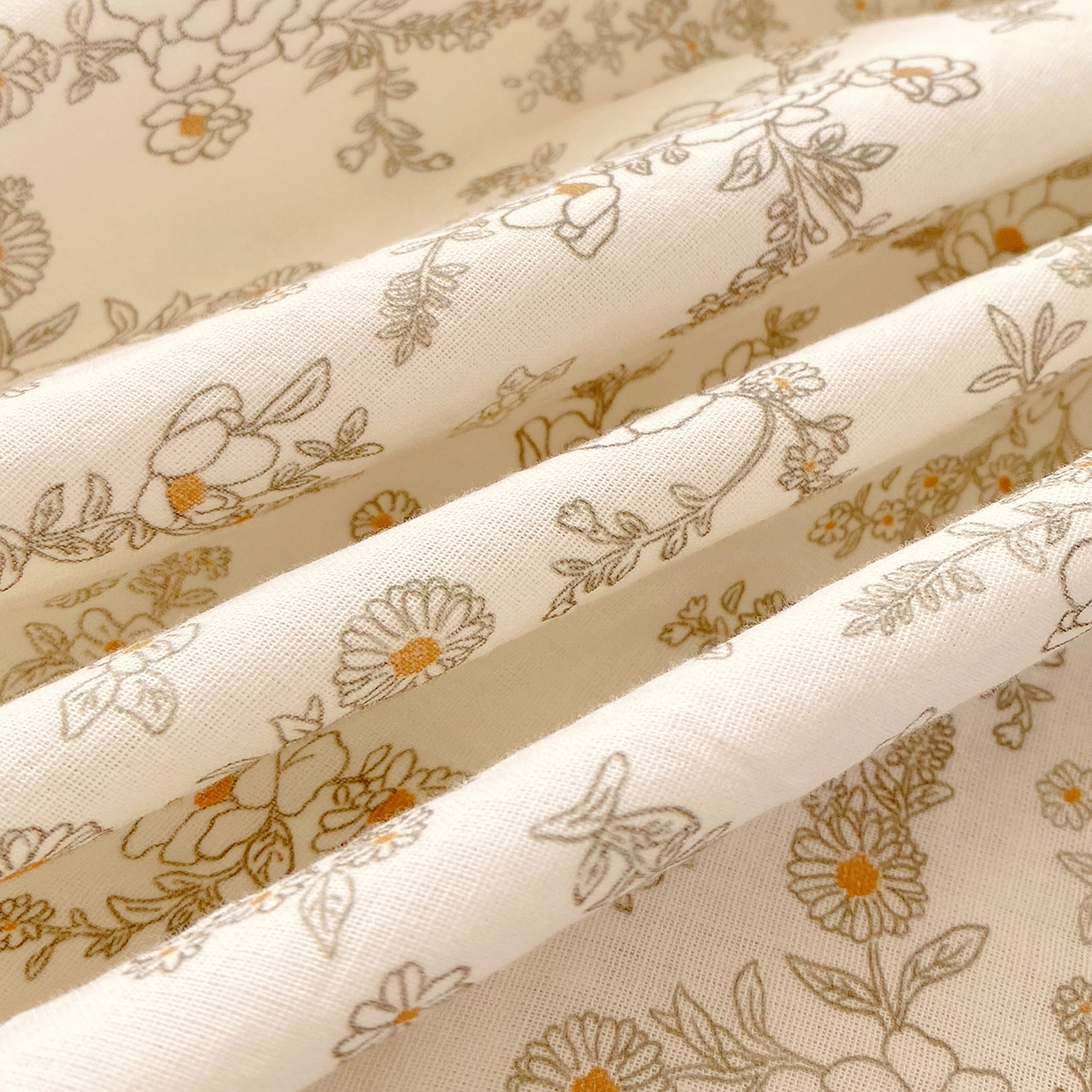 91家纺网 家纺一手货源 找家纺 （总）春皖家纺 2026新款A类全棉有氧双层纱印花四件套单品系列-单床单