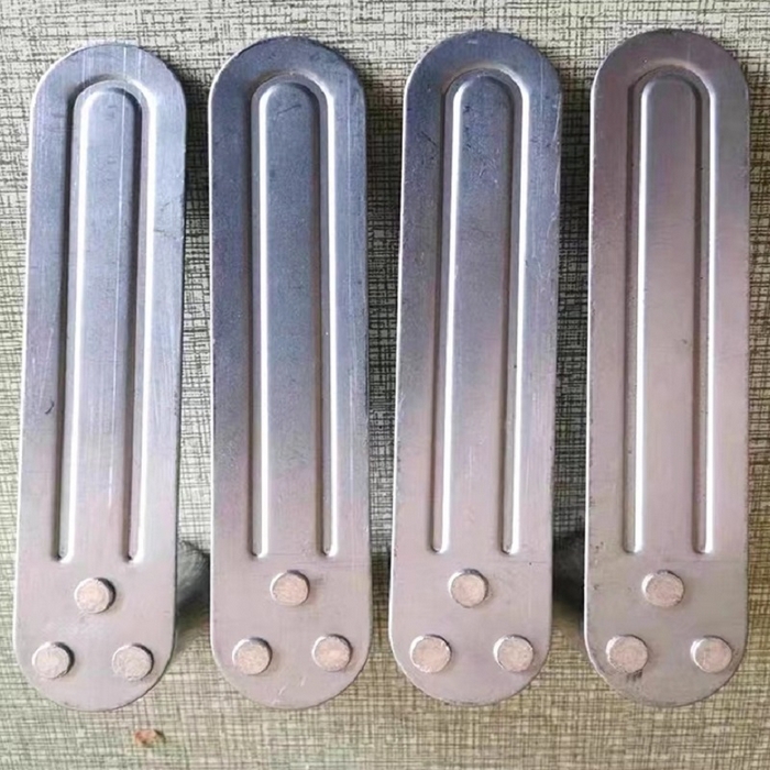 胜权家纺 2026新款落地宫廷不锈钢蚊帐单支架及配件 铝合金压脚板4个