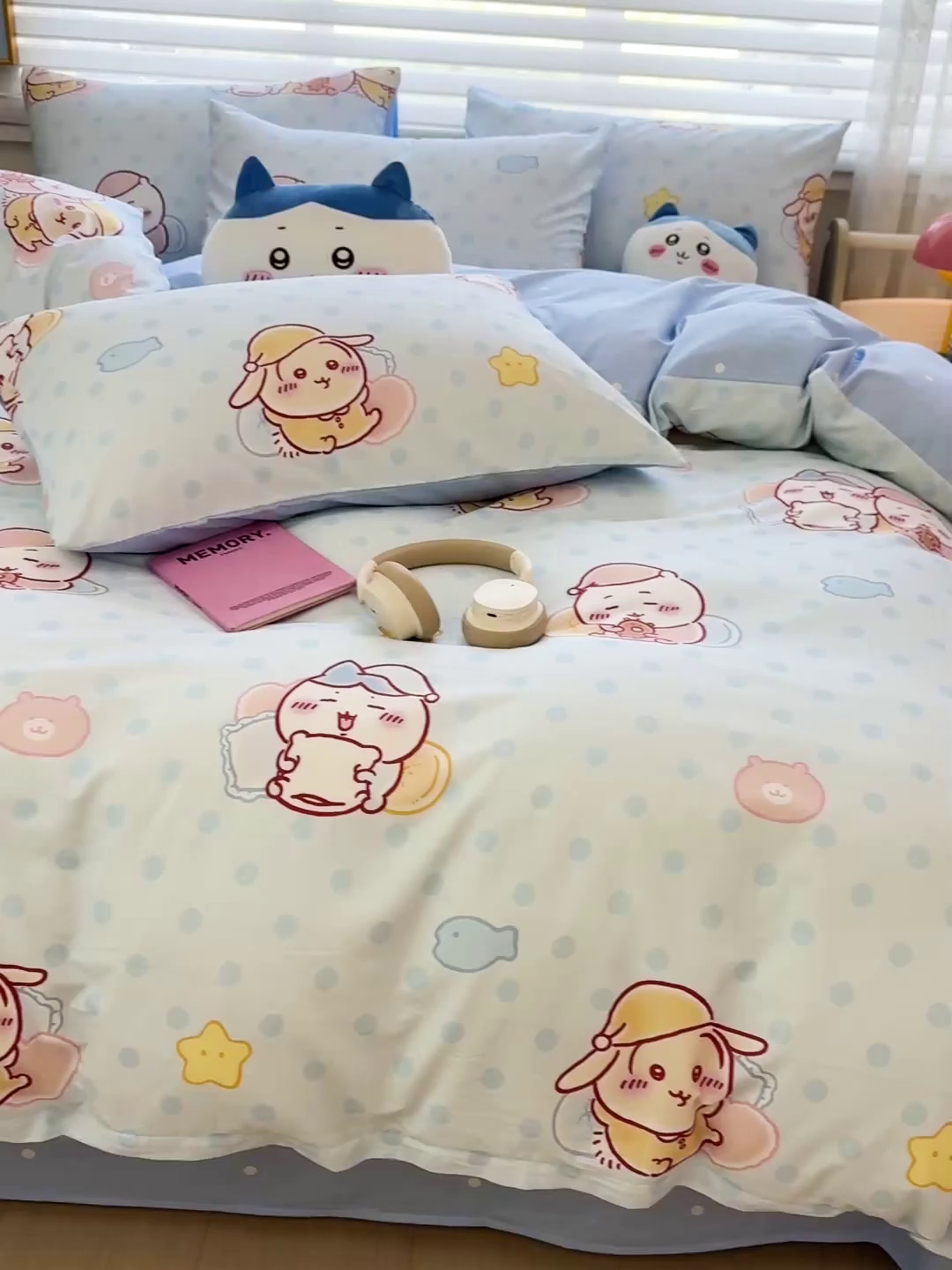 91家纺网 家纺一手货源 找家纺 （总）朵希曼 2026新款吉伊卡哇全棉印花四件套系列