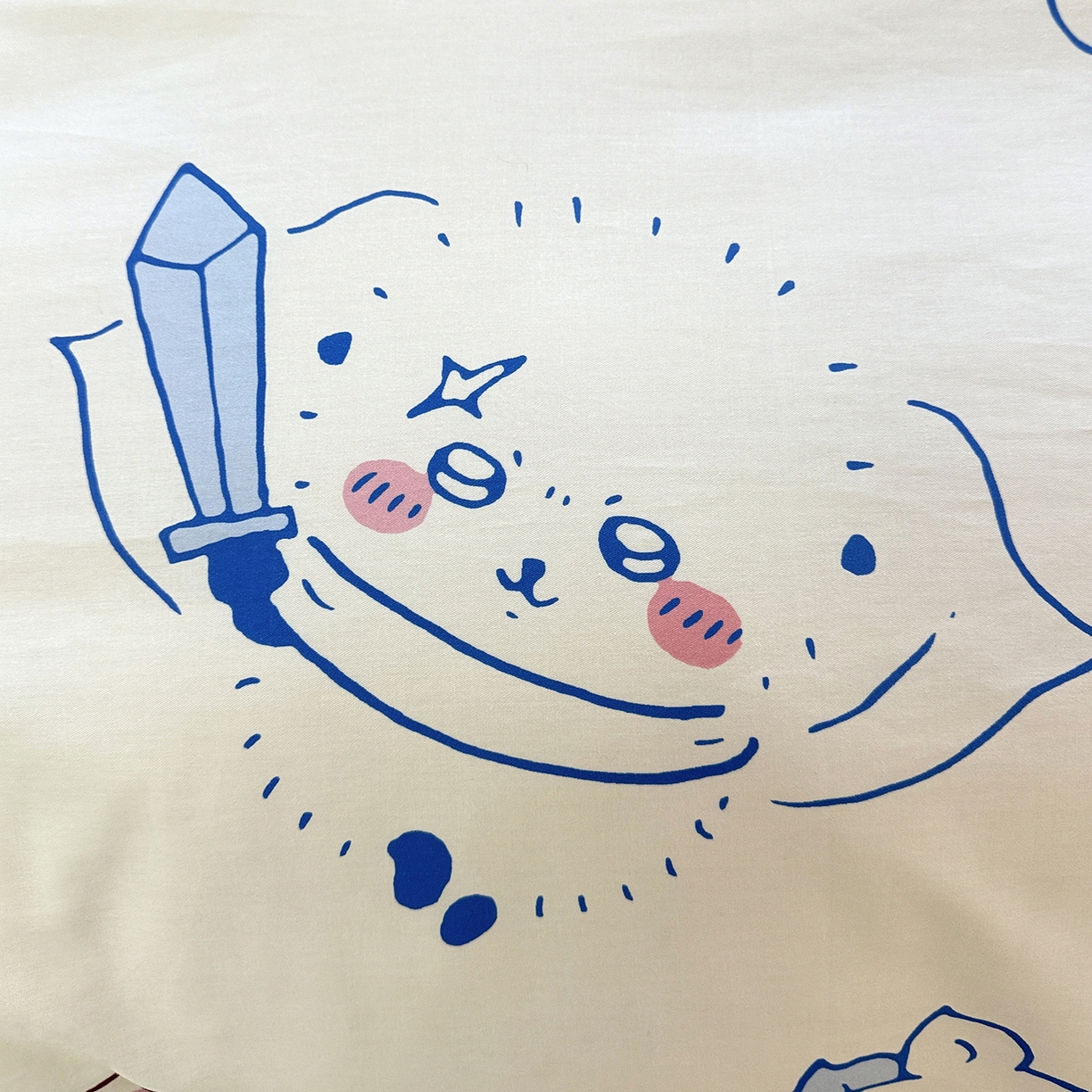 91家纺网 家纺一手货源 找家纺 朵希曼2026新款吉伊卡哇全棉印花四件套系列 小八吉伊卡哇