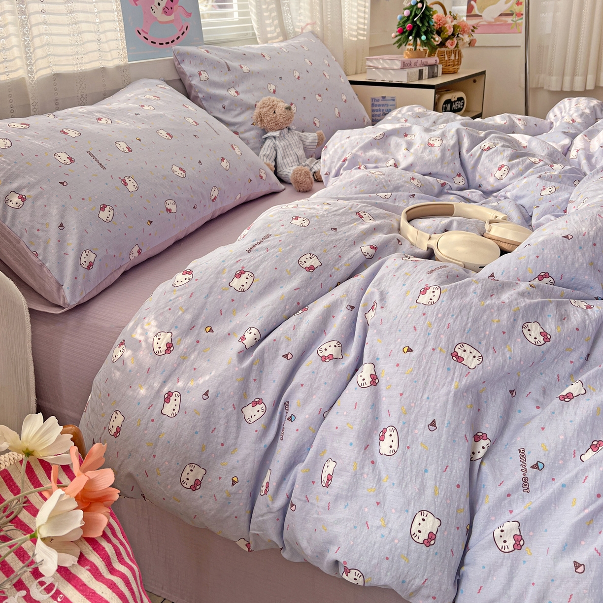 91家纺网 家纺一手货源 找家纺 （总）水木坊 2026新款云感简单款系列四件套