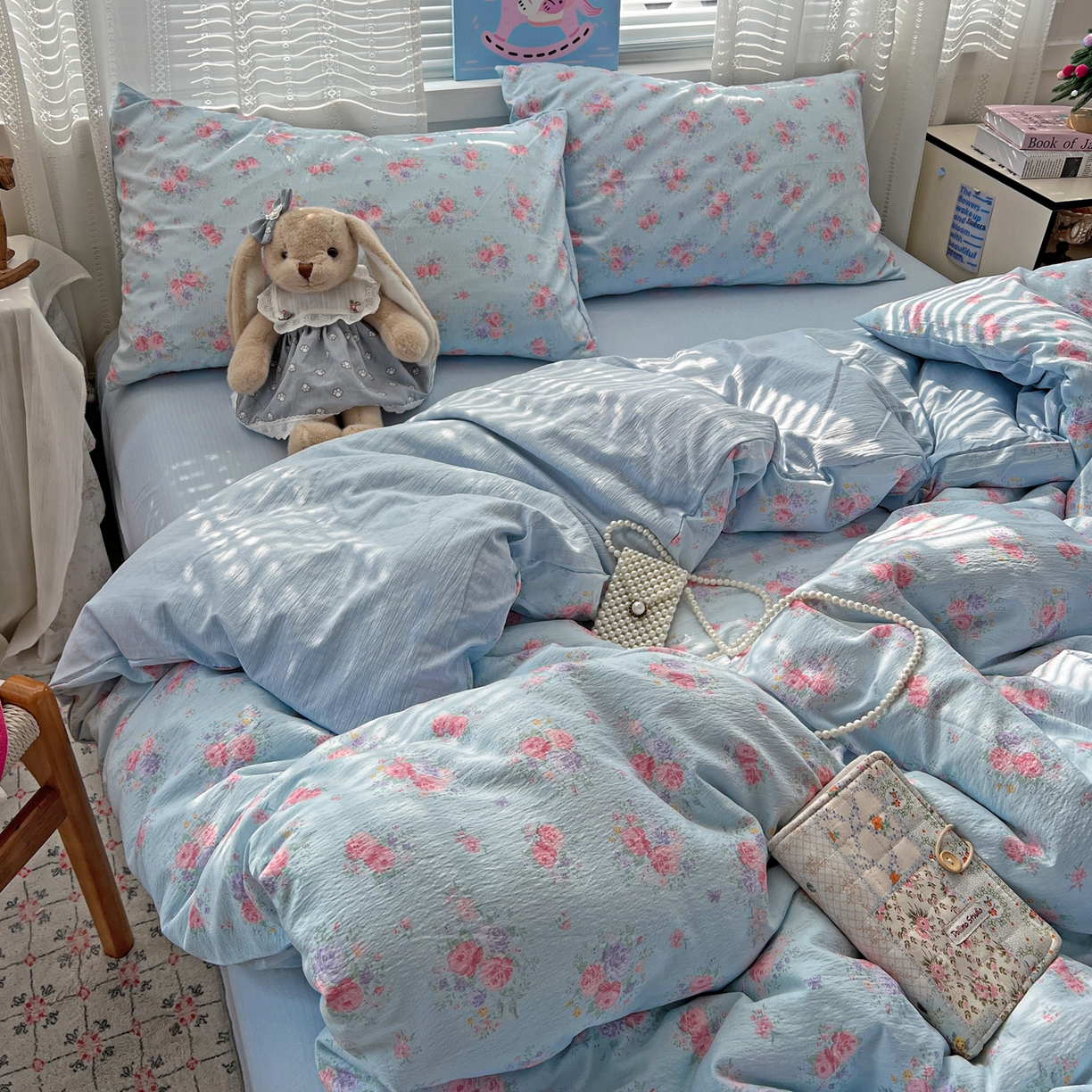 91家纺网 家纺一手货源 找家纺 （总）水木坊 2026新款云感简单款系列四件套