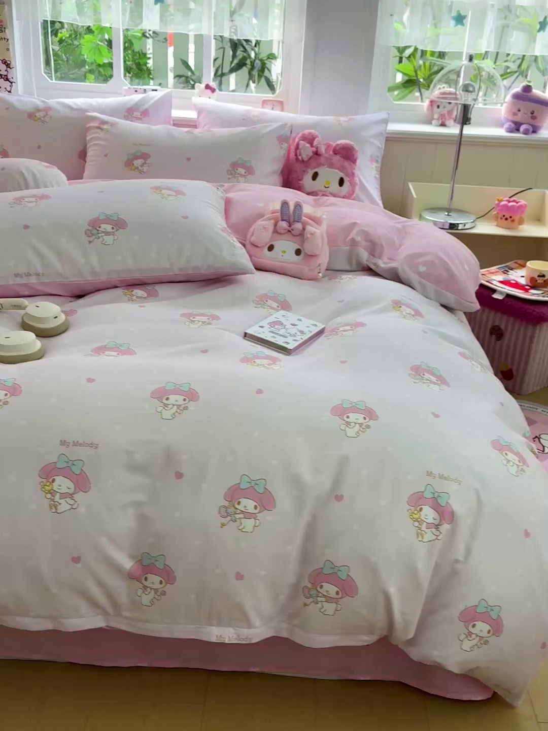 91家纺网 家纺一手货源 找家纺 （总）朵希曼 2026新款三丽鸥全棉印花四件套系列