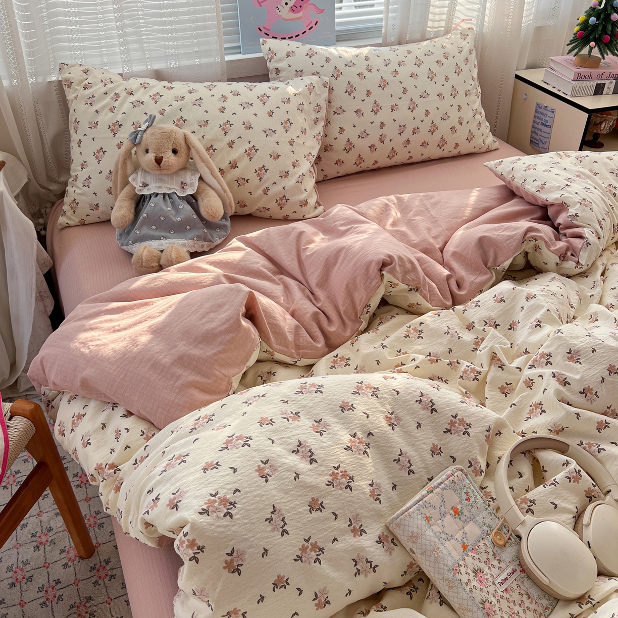 91家纺网 家纺一手货源 找家纺 （总）水木坊 2026新款云感简单款系列四件套