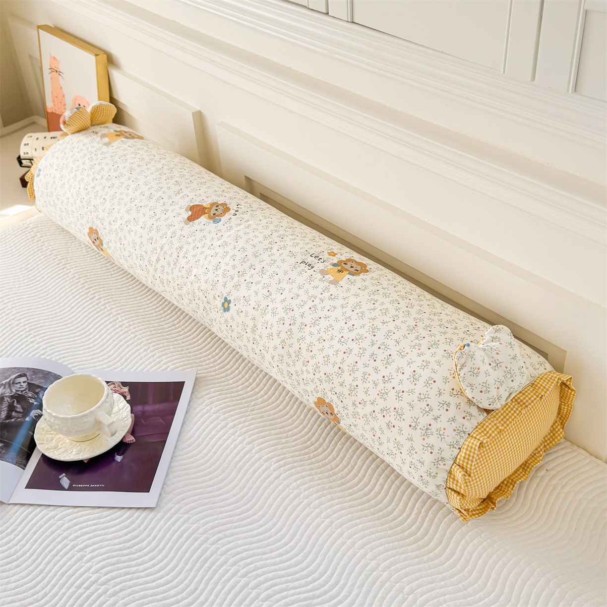 91家纺网 家纺一手货源 找家纺 （总）麦肯锡 2026新款卡通糖果抱枕夹腿抱枕