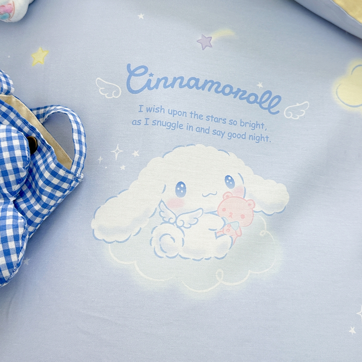 91家纺网 家纺一手货源 找家纺 朵希曼 2026新款三丽鸥全棉印花四件套系列 晚安大耳狗